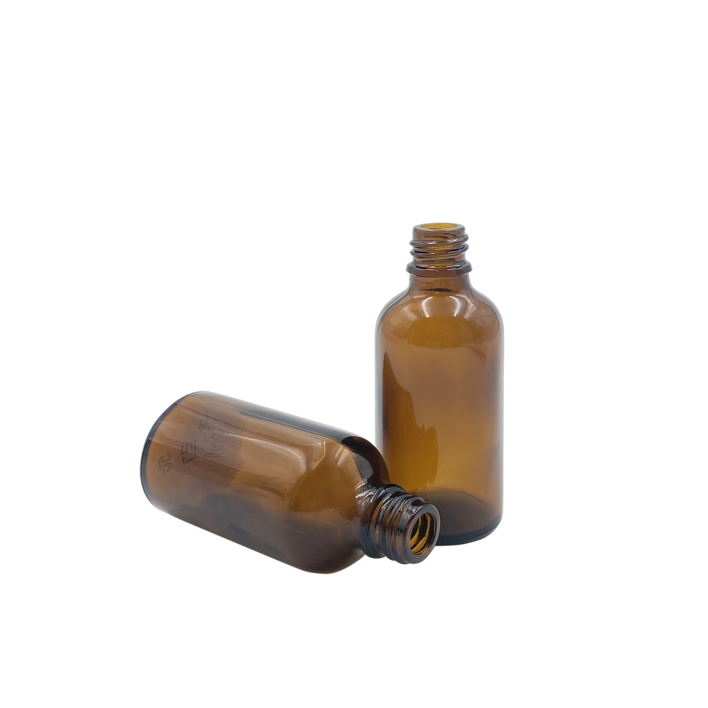 Flaschenglas  all-round braun 50mL din18 pro 120