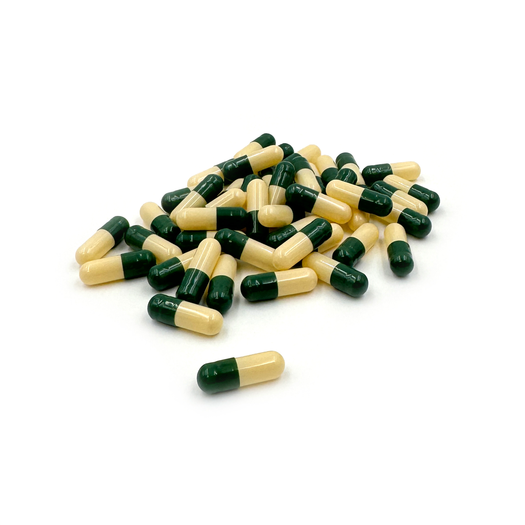 Gélules N°3 Dark Green/Ivory 5000 caps
