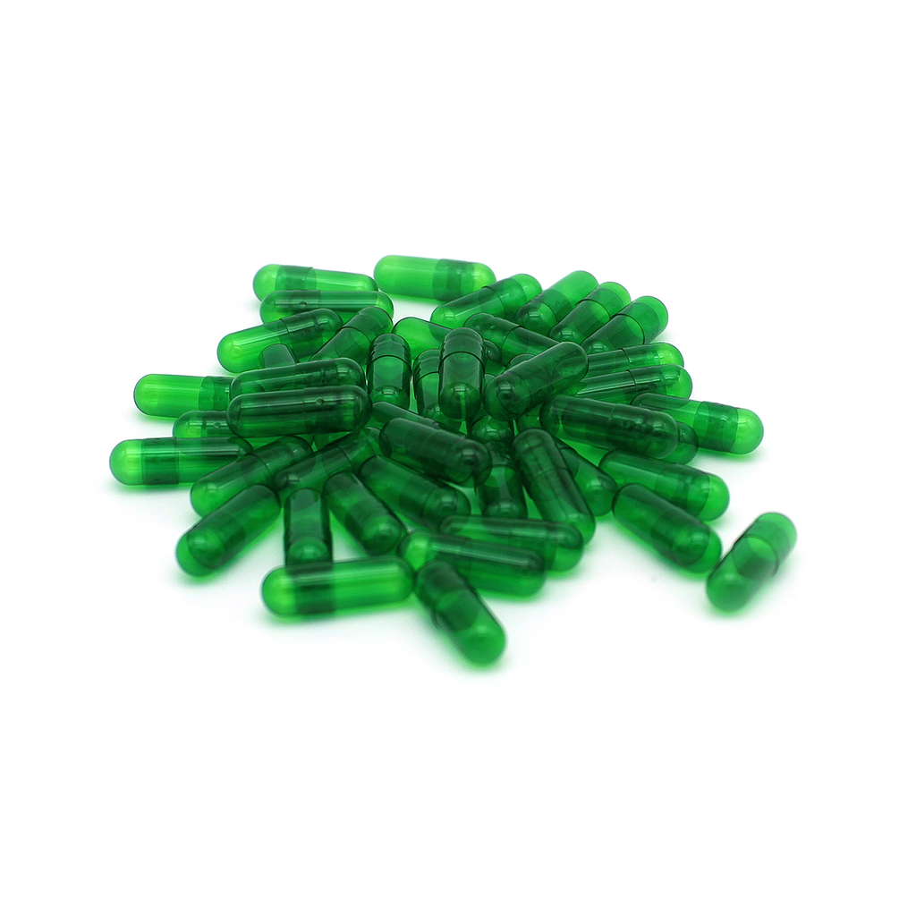 Cápsula N°3 Verde Transparente 5000 caps