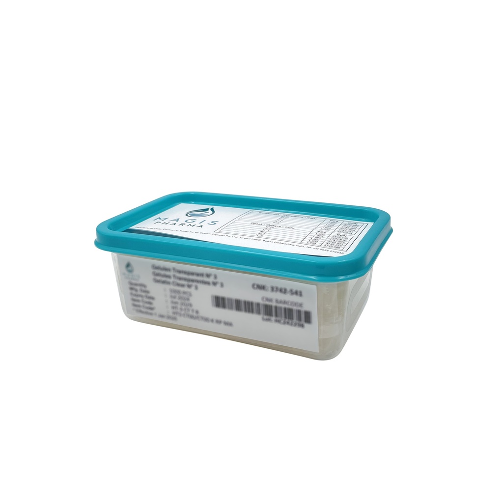 Gelulen Vegetarisch/HPMC N°00 2000 