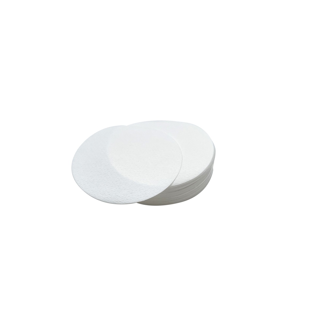 Filterpapier plat rond 70mm per 100st