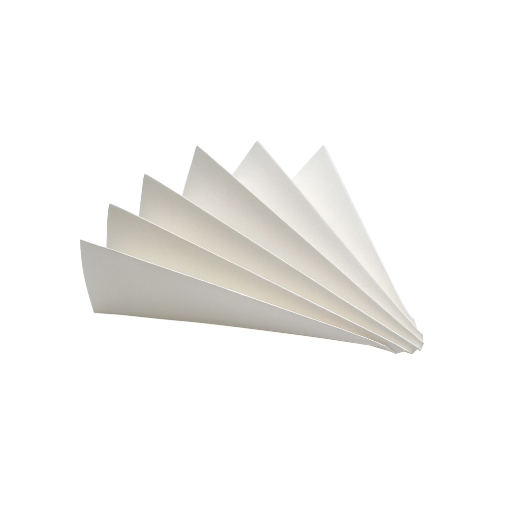 Papier filtre plié 320mm par 100pcs